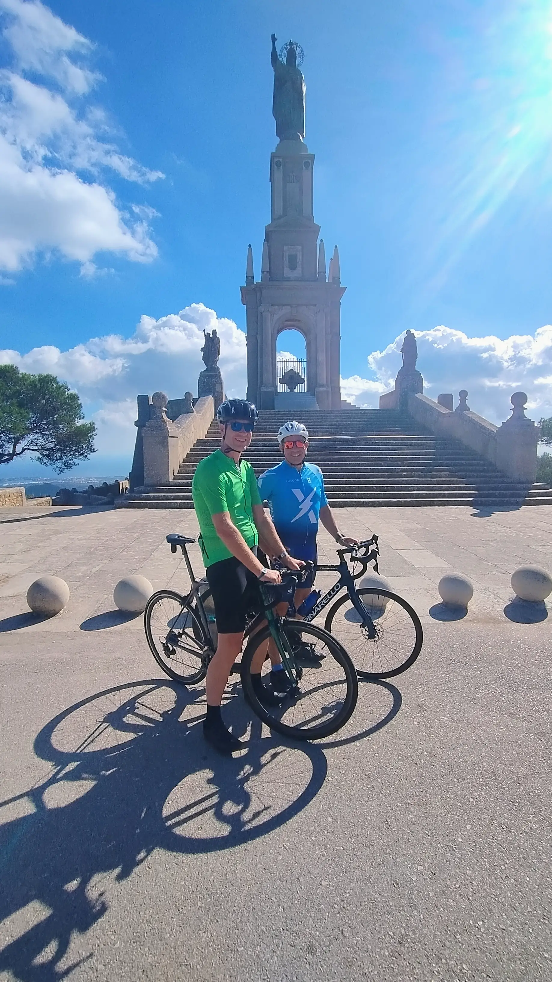 Guided bike ride San Salvador 
Kaffeepause nach Absprache  from Treffpunkt Vorplatz Werkstatt 9 Uhr!!!!!!!, Mallorca